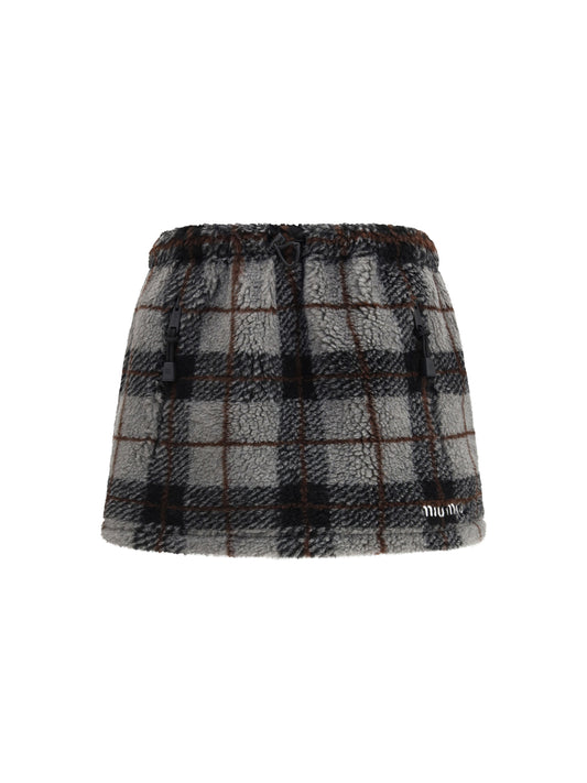 Mini Skirt Grey/Black