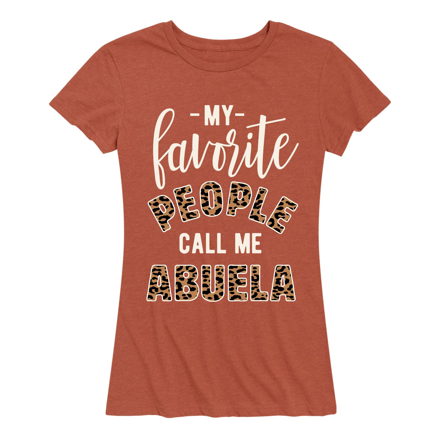 Instant Message - Favorite People Abuela - Women's and Women's Plus SIze Short Sleeve T-Shirt
