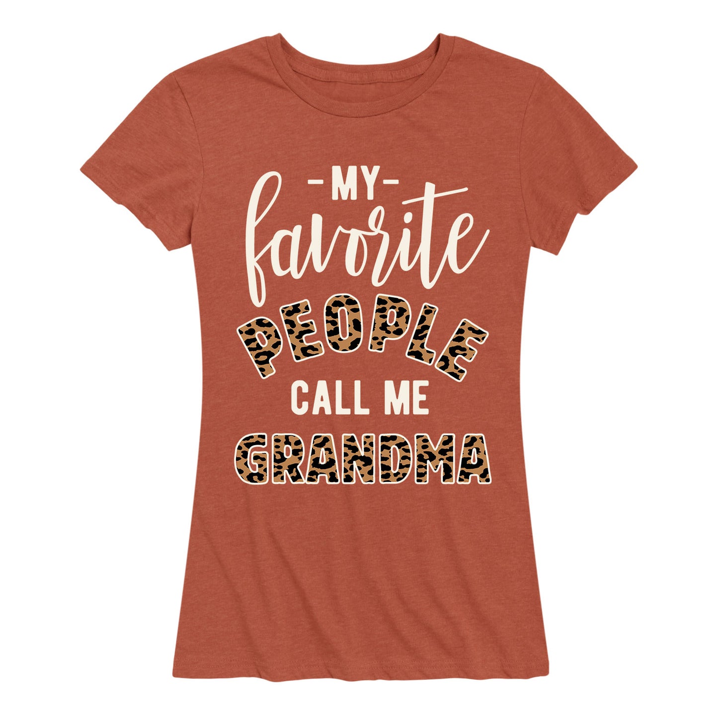 Instant Message - Favorite People Grandma - Women's and Women's Plus SIze Short Sleeve T-Shirt