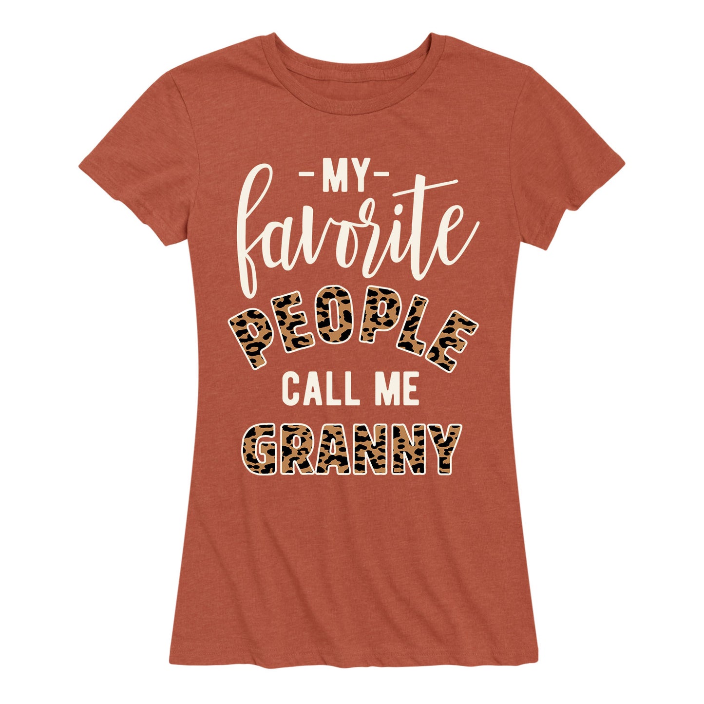 Instant Message - Favorite People Granny - Women's and Women's Plus SIze Short Sleeve T-Shirt