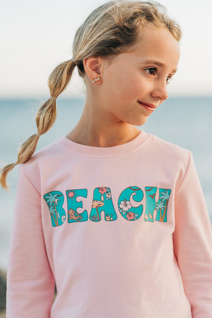 Girls Sweatshirt ~ Here Comes the Sun