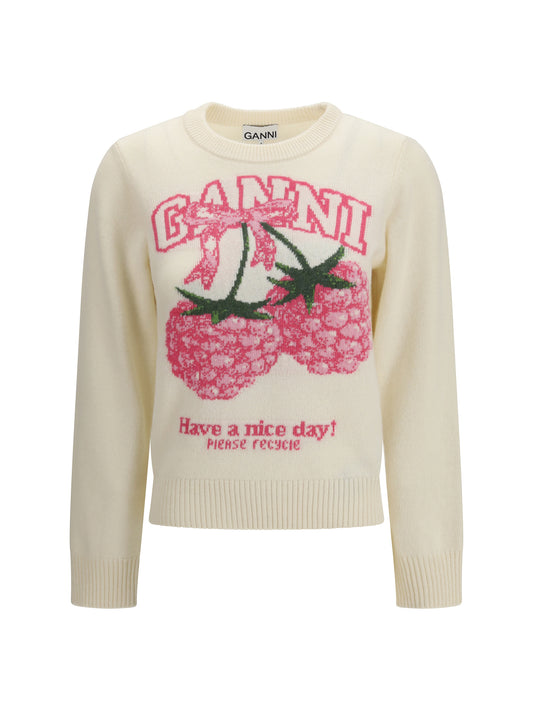 Crewneck Sweatshirt Egret