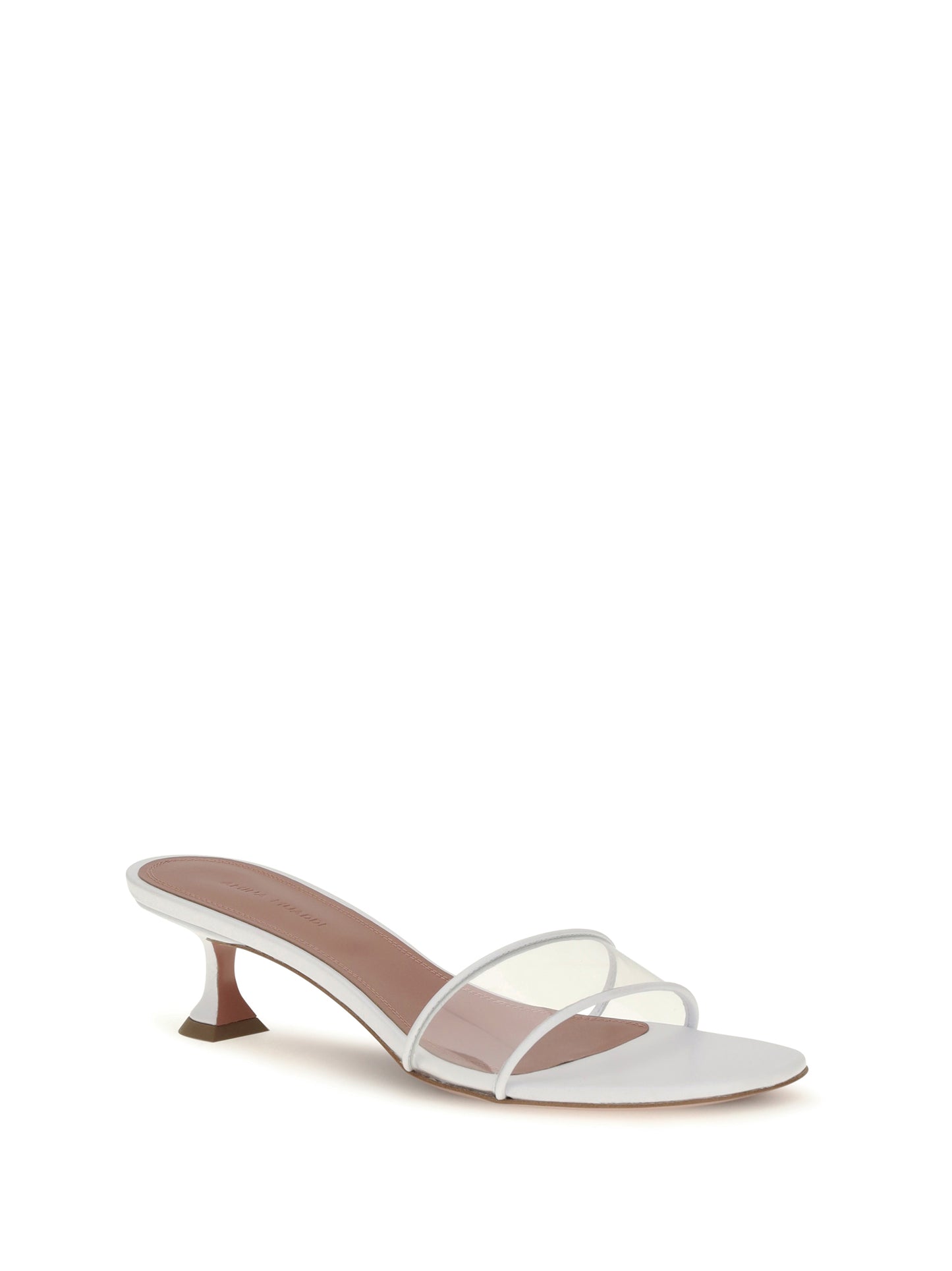 Mule Sandals Andreea Glass Transparent PVC