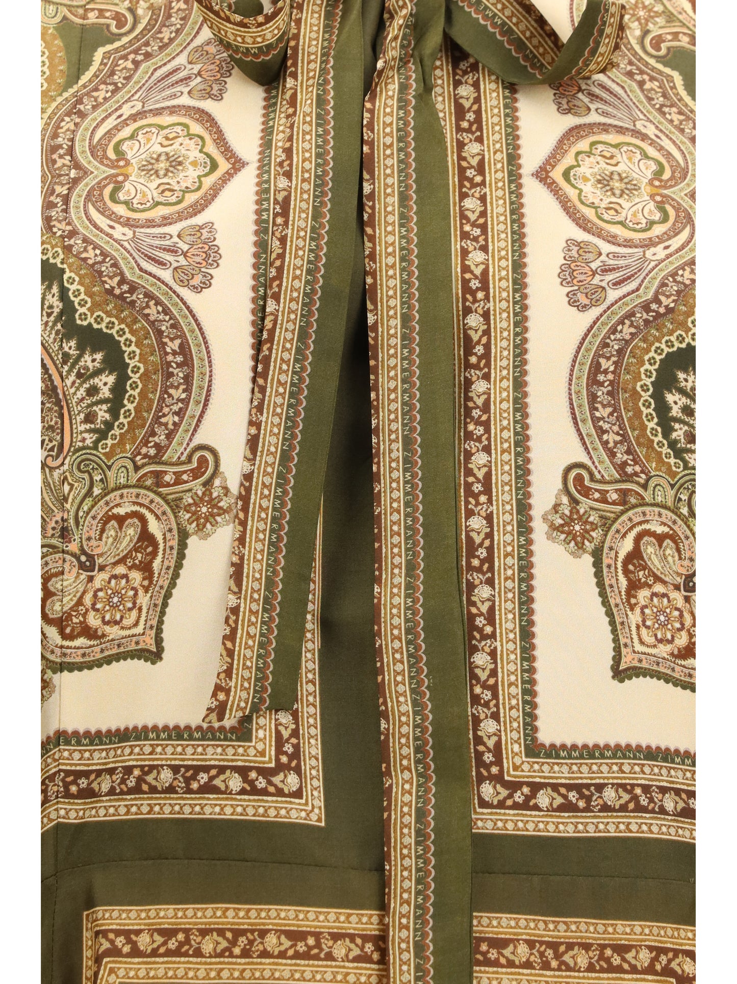Tunic Dress Mahon Olive Paisley