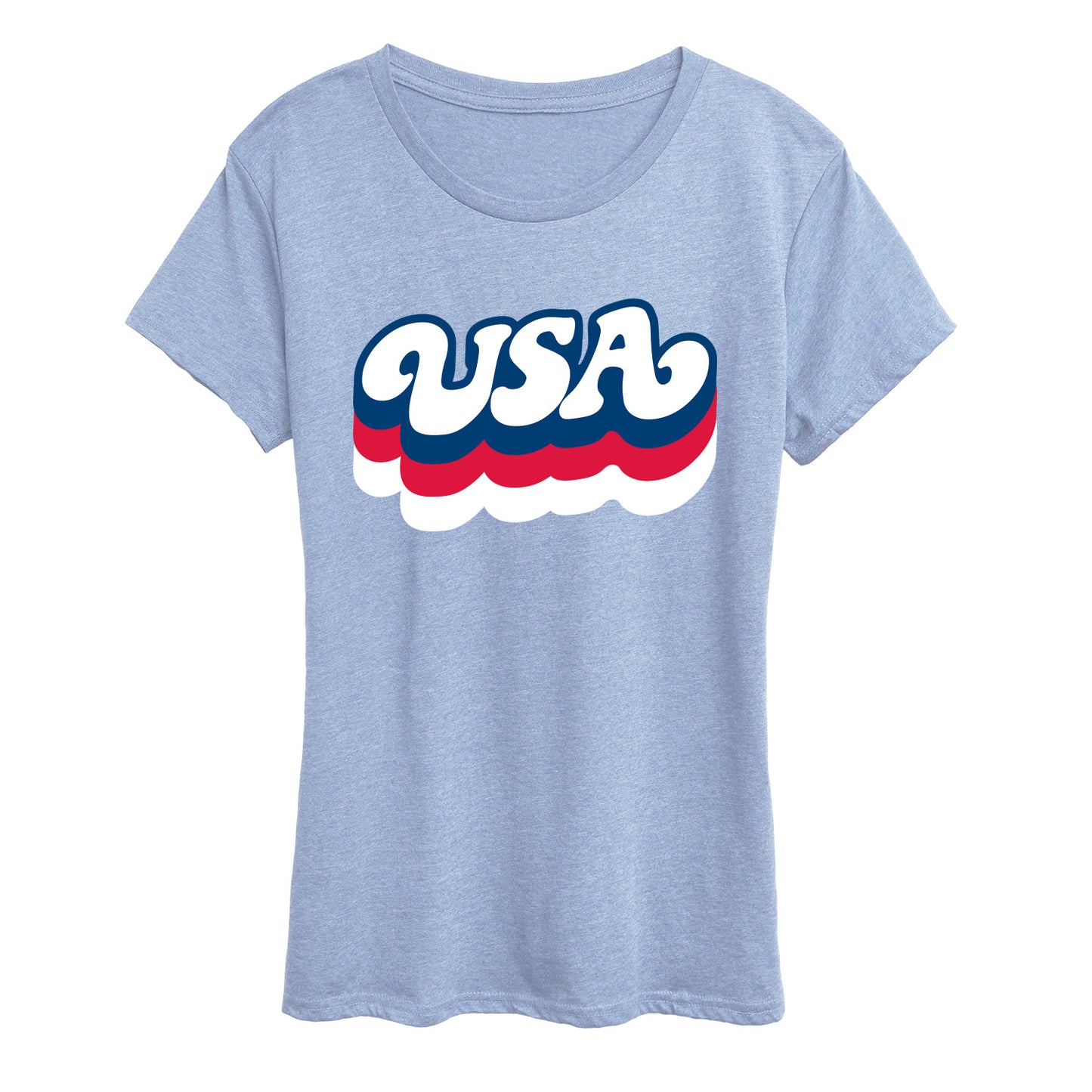 HEATHER CHAMBRAY BLUE-