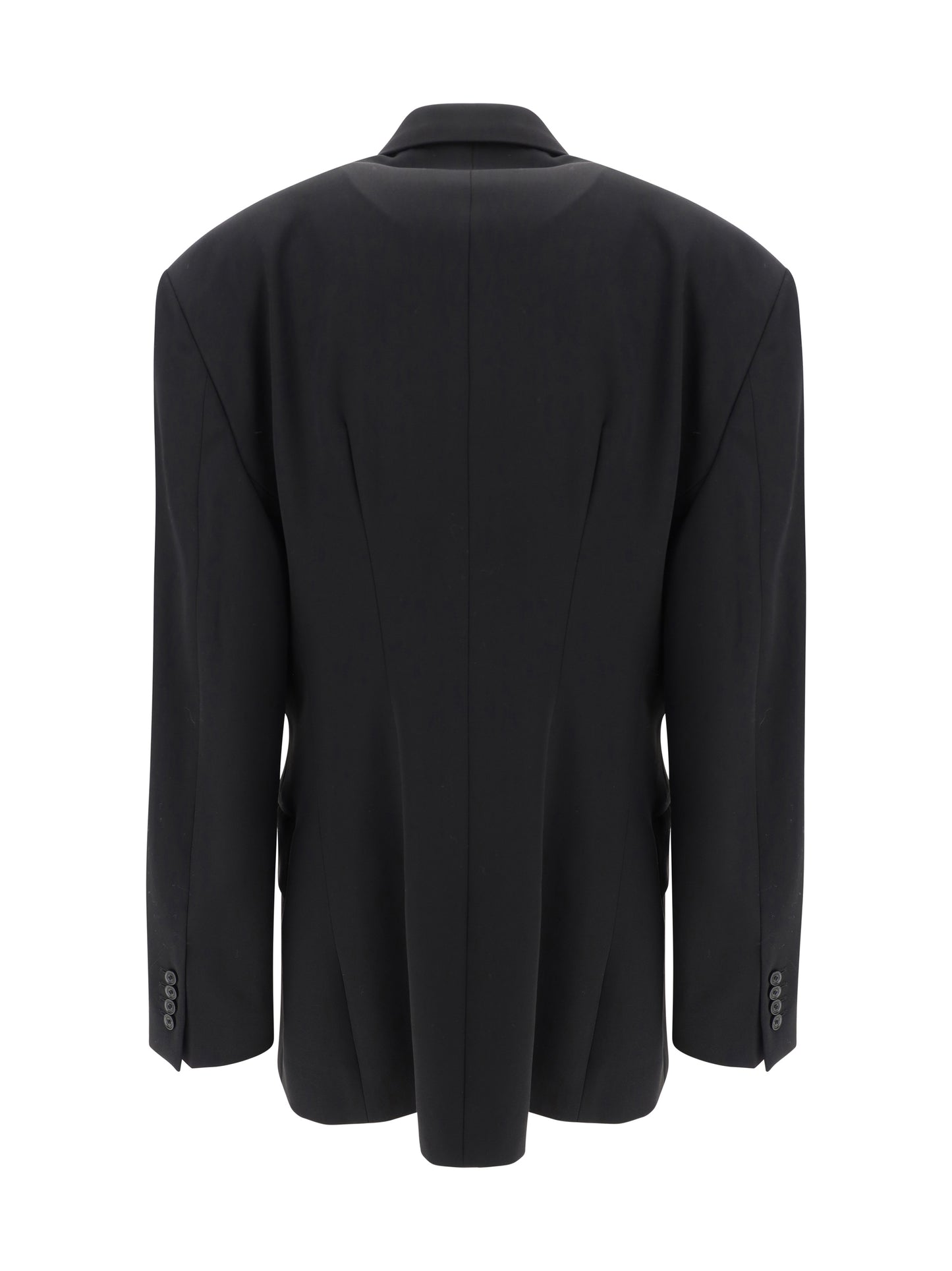 Blazer Jacket Black Wool