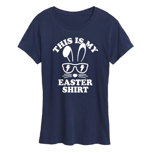 Instant Message - This Is My Easter Shirt - Women's Short Sleeve Graphic T-Shirt