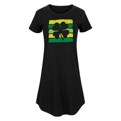 Instant Message - Negative Space Shamrock - Women's Any Way Dress