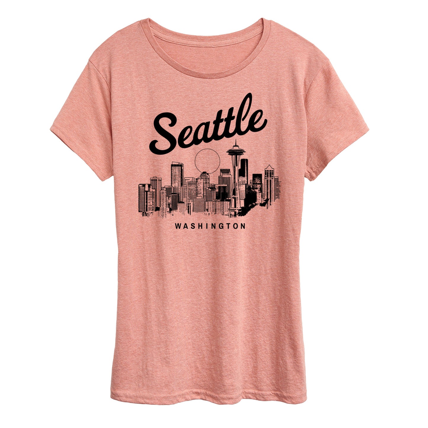 Instant Message - Seattle Washington -Women's Short Sleeve Graphic T-Shirt