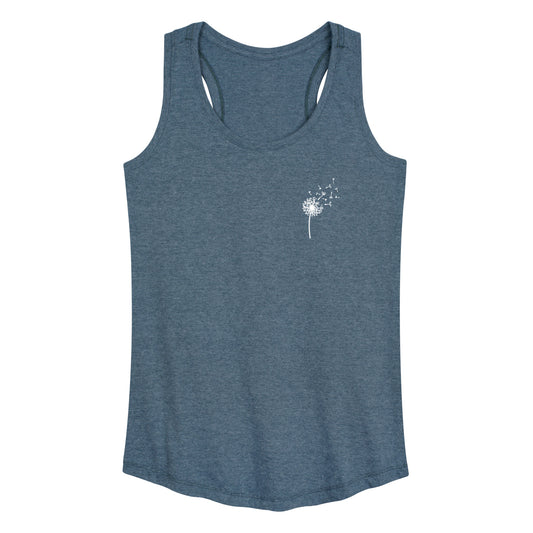 Instant Message - Dandelion - Women's Racerback Tank Top