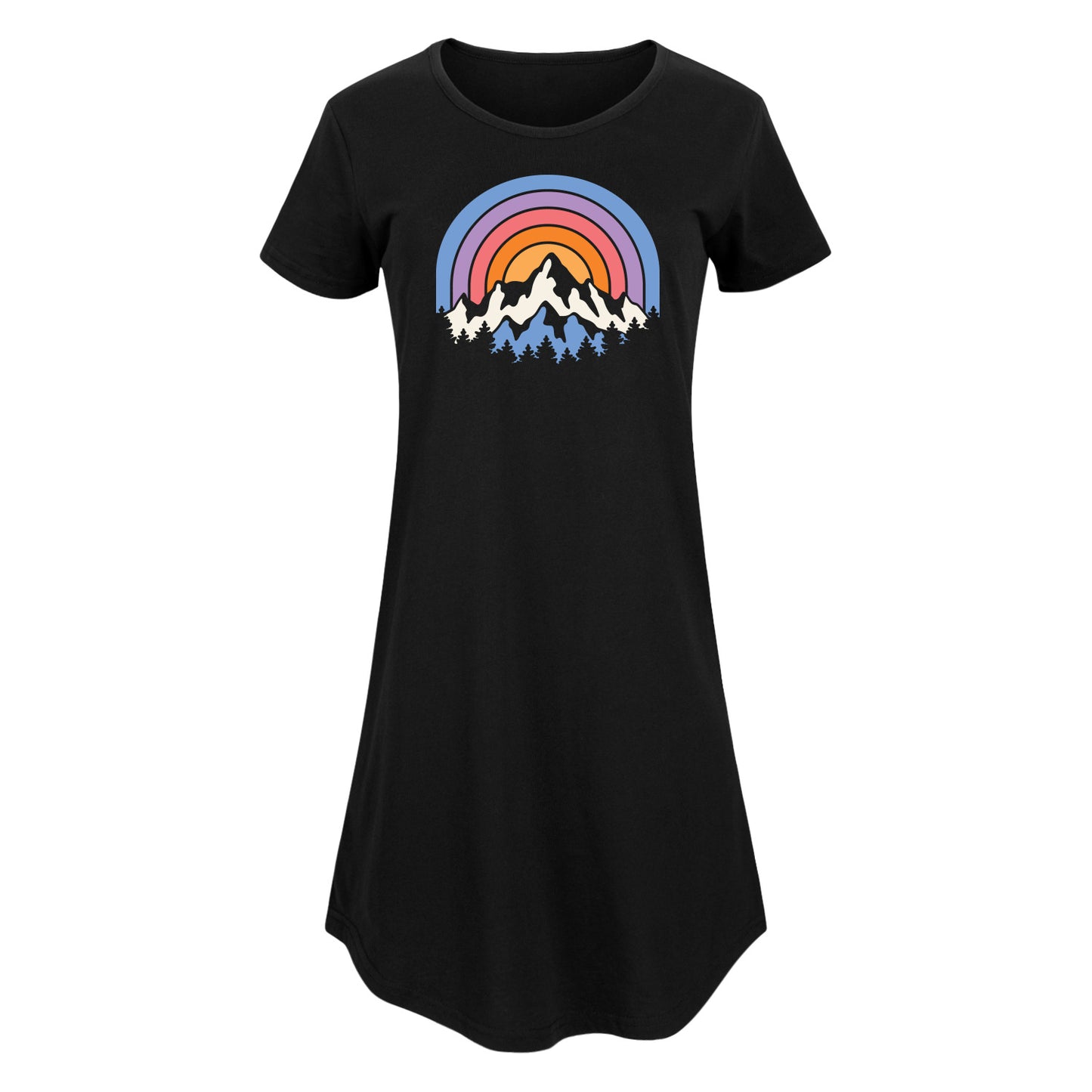 Instant Message - Sunset Mountains - Women's Any Way Dress