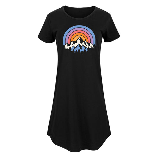 Instant Message - Sunset Mountains - Women's Any Way Dress