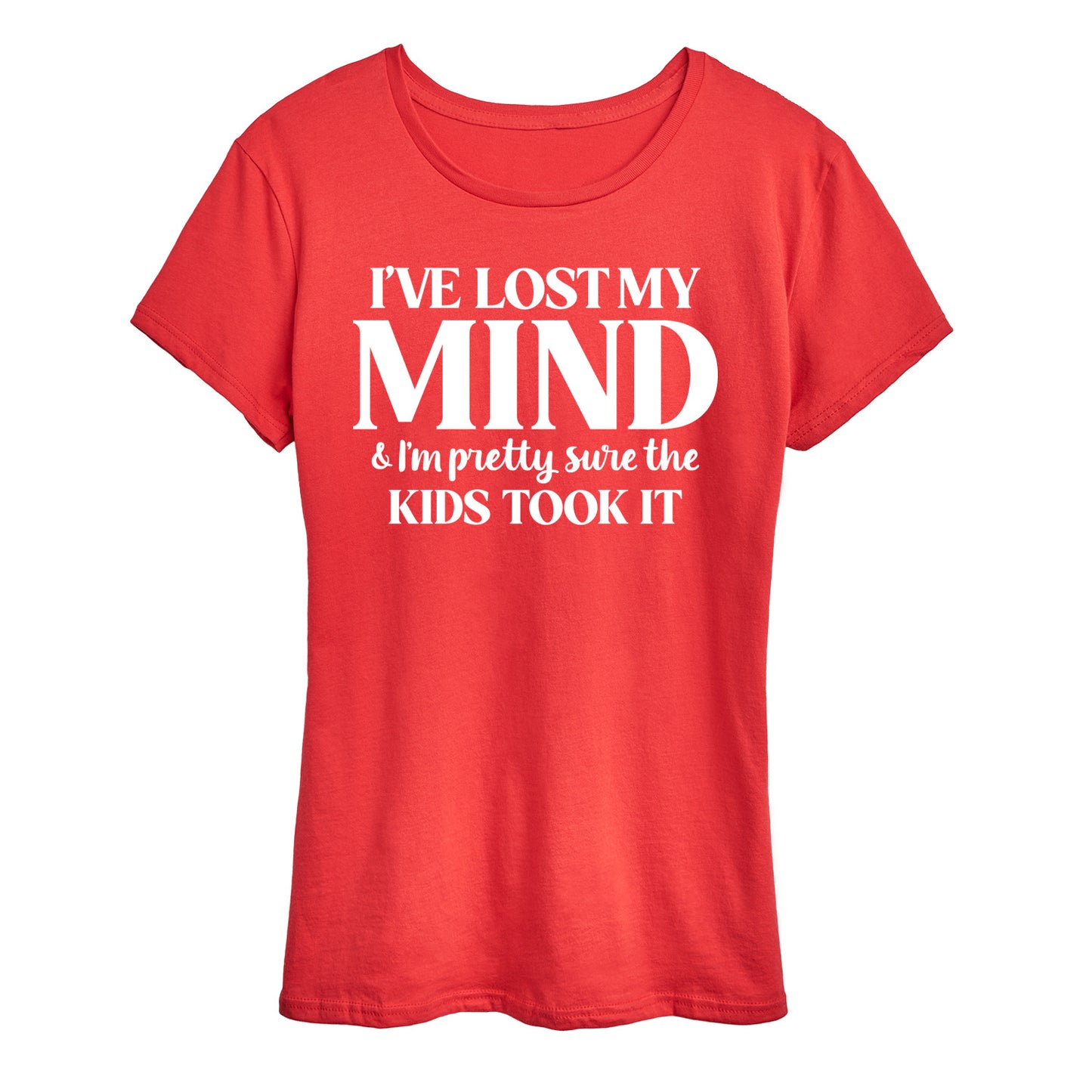Instant Message - I've Lost My Mind - Women's Short Sleeve Graphic T-Shirt