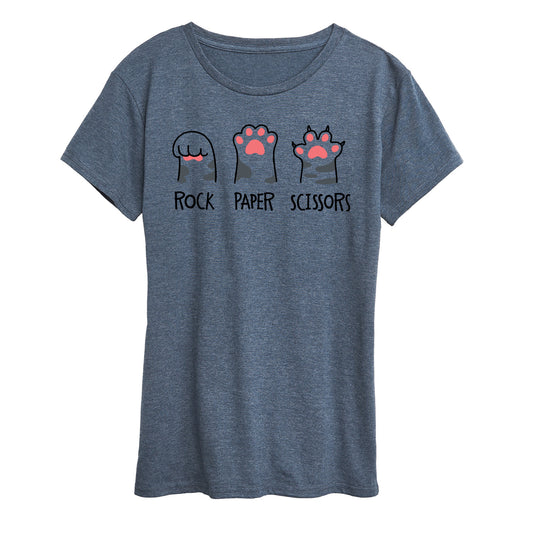 Instant Message - Rock Paper Claws - Women's Short Sleeve Graphic T-Shirt