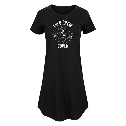 Instant Message - Cold Brew Coven - Women's Any Way Dress