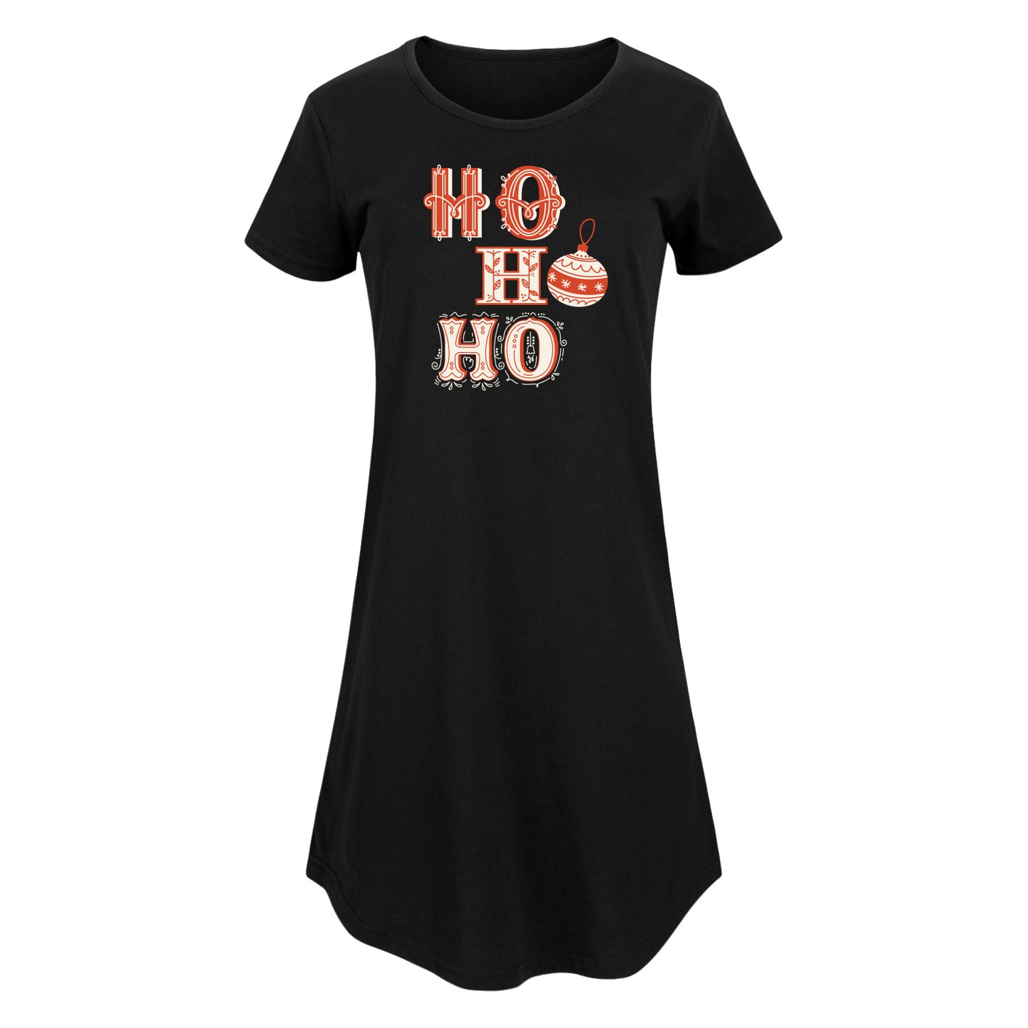 Instant Message - Christmas - Ho Ho Ho Ornament - Women's Any Way Dress