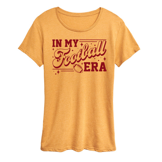 Instant Message - In My Football Era - Women's Short Sleeve Graphic T-Shirt