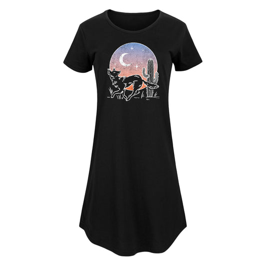 Instant Message - Desert Coyote  - Women's Any Way Dress