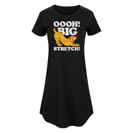 Instant Message - Dog Oooh Big Stretch - Women's Any Way Dress