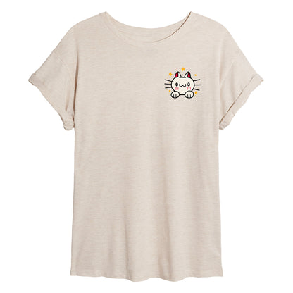 Instant Message - Korean Sneakers - Women's Oversized T-Shirt