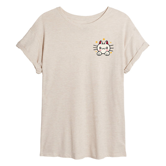 Instant Message - Korean Sneakers - Women's Oversized T-Shirt