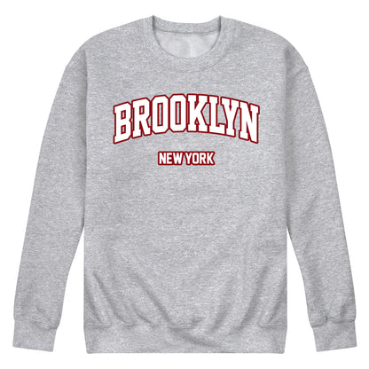Instant Message - Brooklyn New York - Men's Crew Fleece Sweatshirt