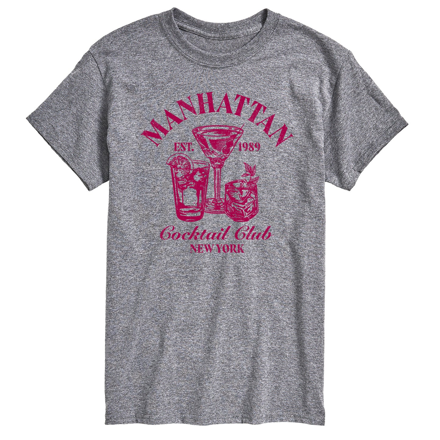 Instant Message - Manhattan Cocktail Club - Men's Short Sleeve Graphic T-Shirt