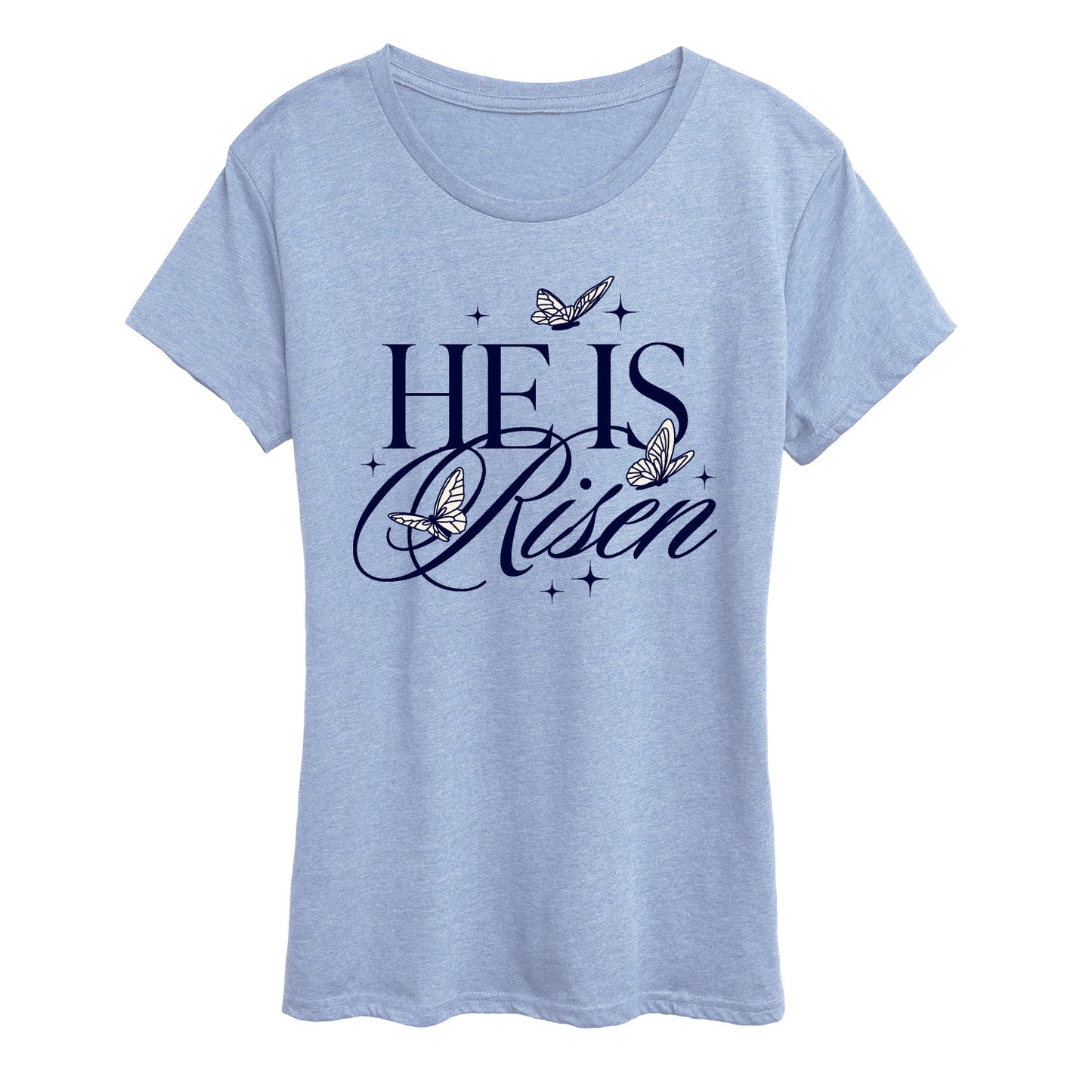 HEATHER CHAMBRAY BLUE-