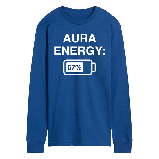 Instant Message - Aura Energy 67 - Men's Long Sleeve Graphic T-Shirt