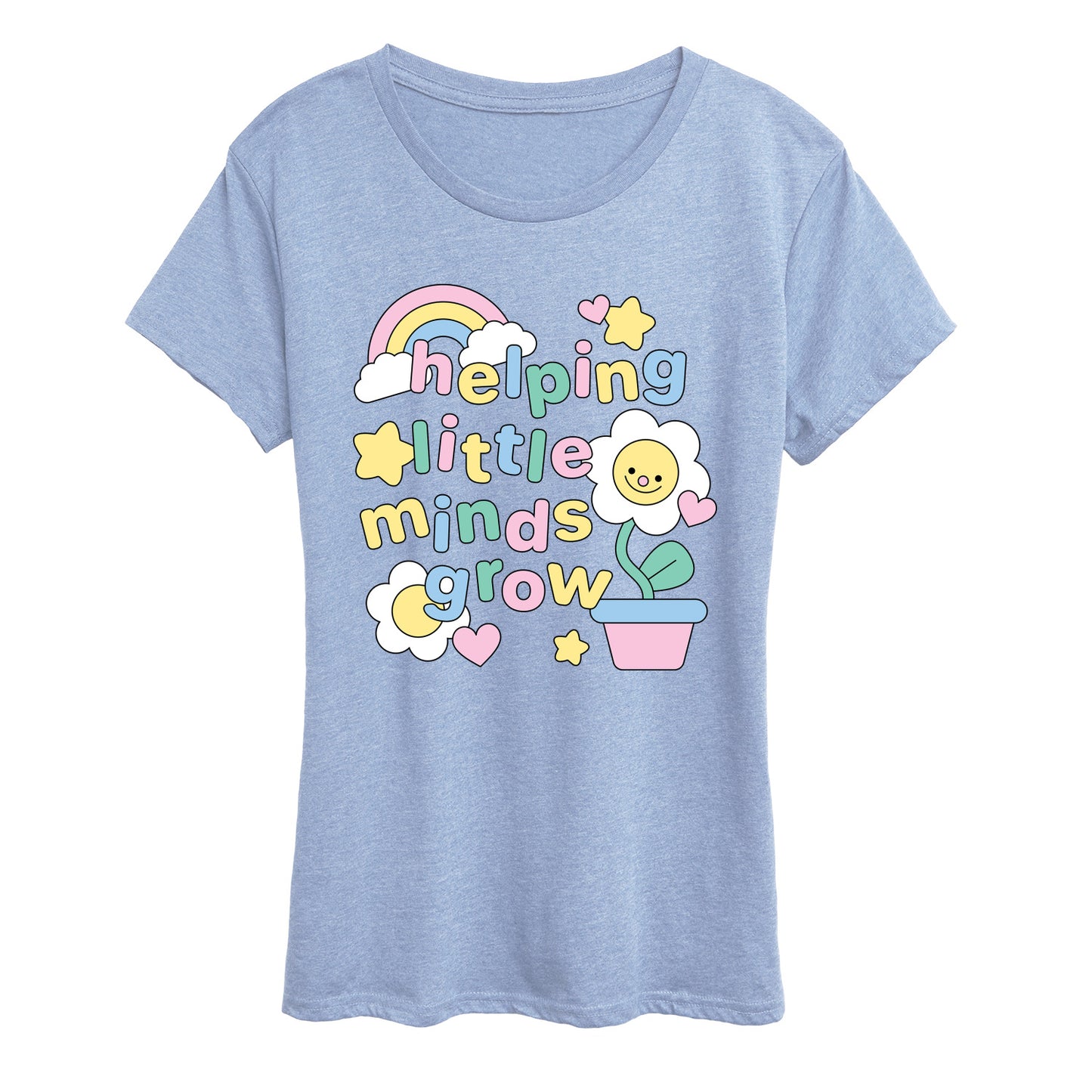 HEATHER CHAMBRAY BLUE-