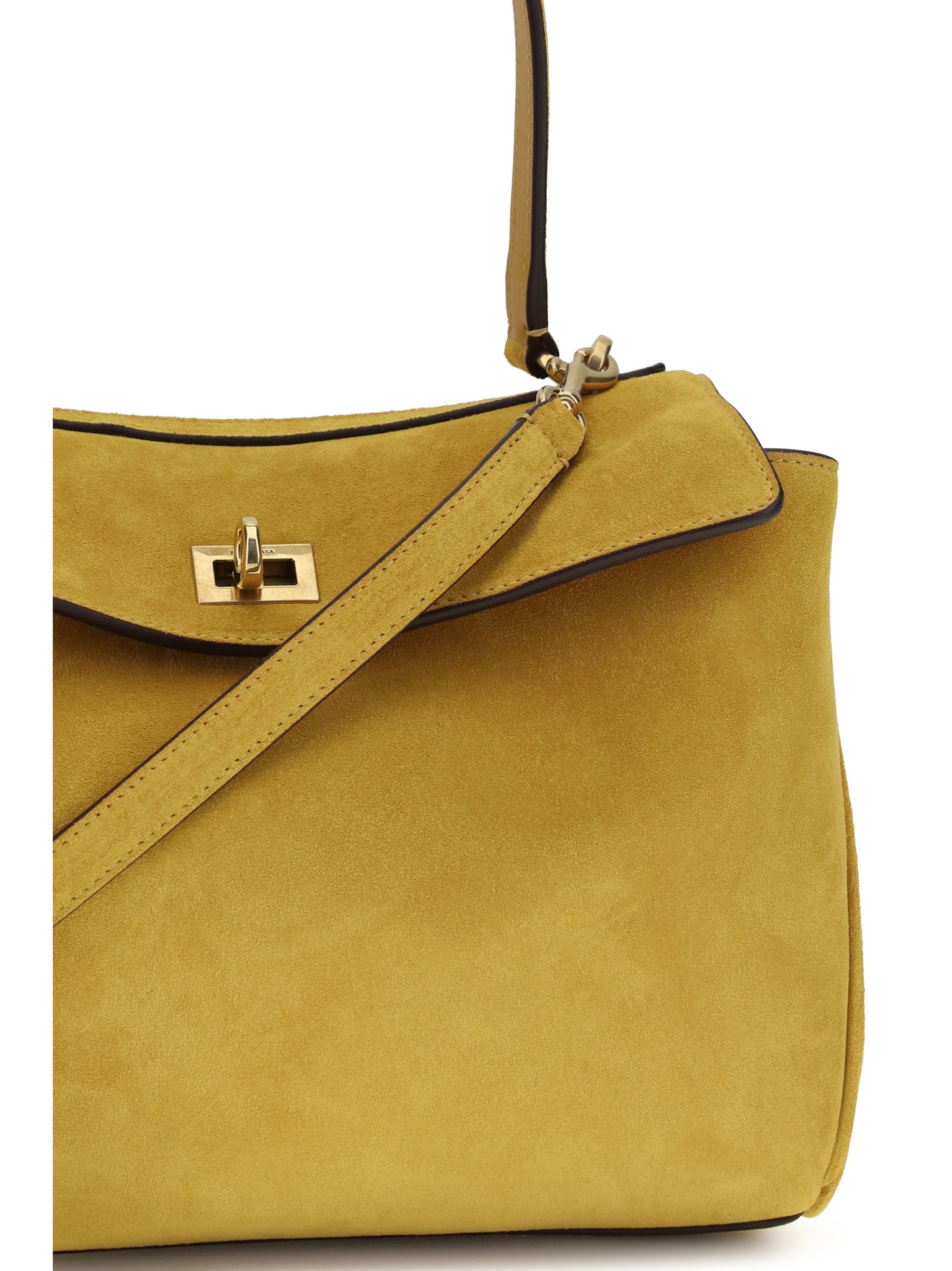 Handbag Small Rodeo Calfskin Curry