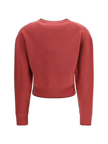 Cropped Pullover Coppery Pink