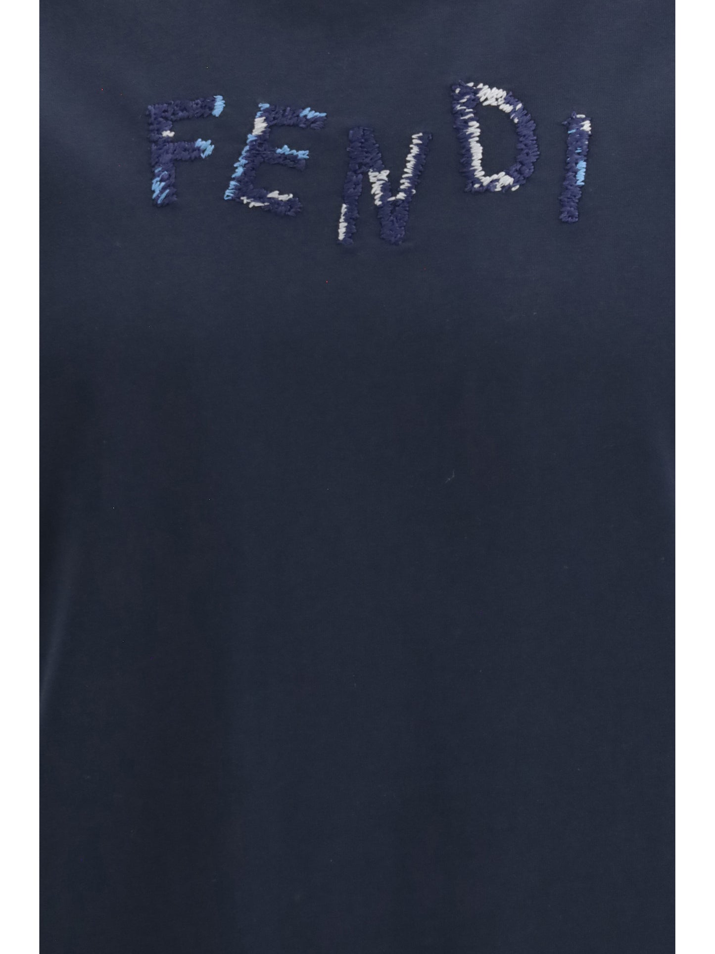 Cotton T-Shirt With Asymmetric Logo
