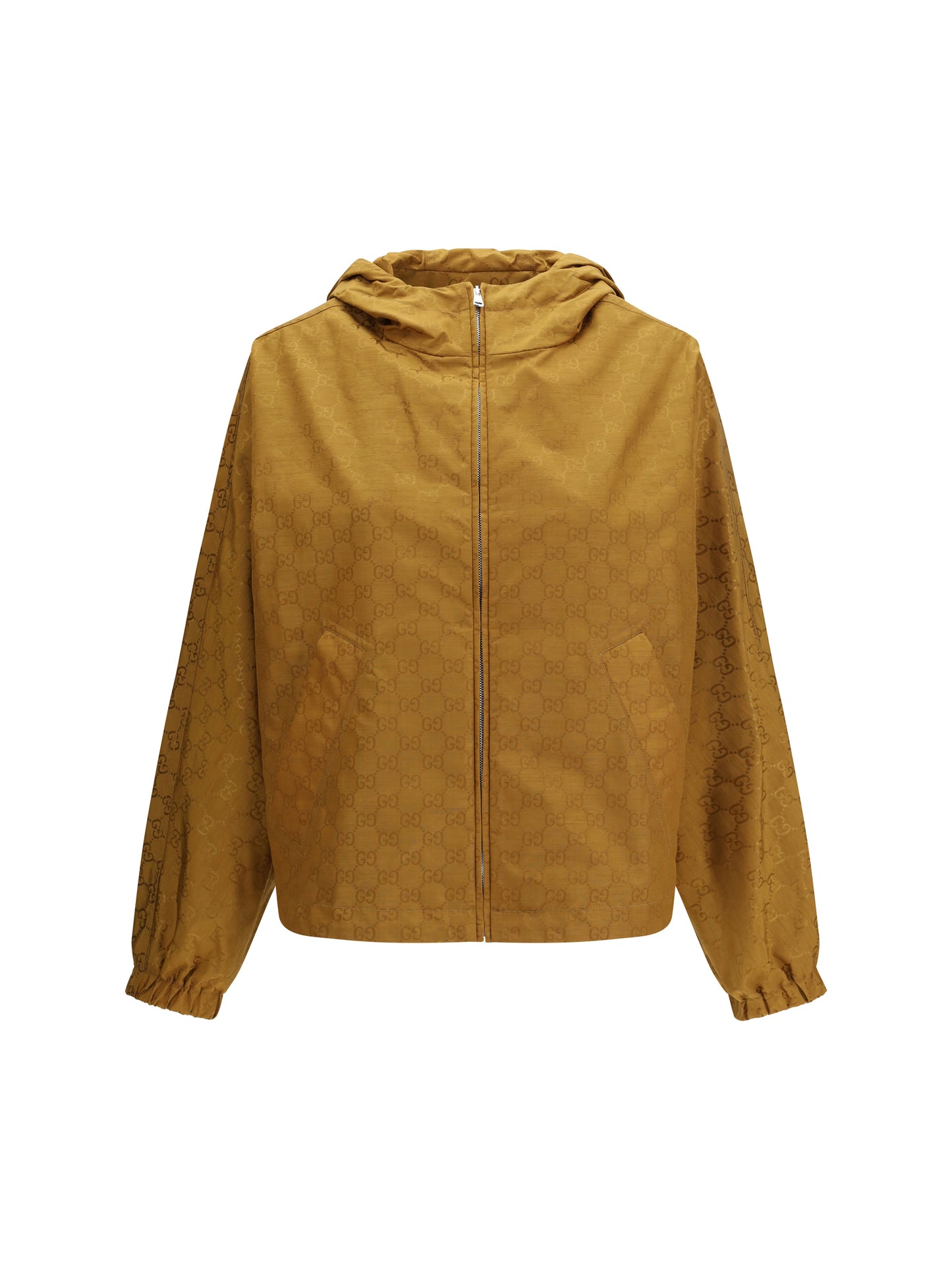 Jacquard Jacket Caramel Suede