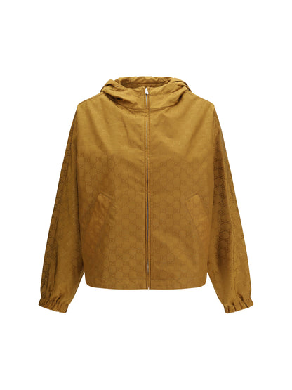 Jacquard Jacket Caramel Suede