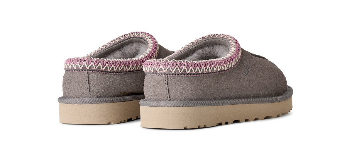 UGG Tasman II Womens Clogs — Stormy Grey Suede