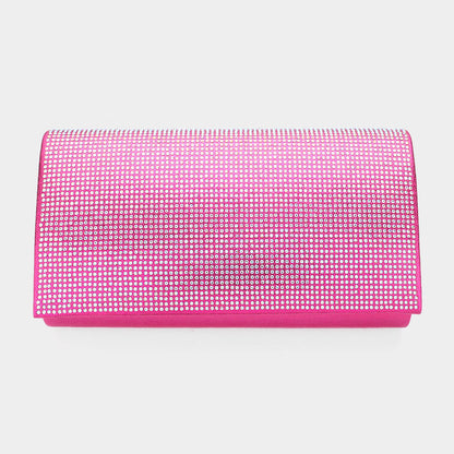 Shimmery Evening Clutch Bag