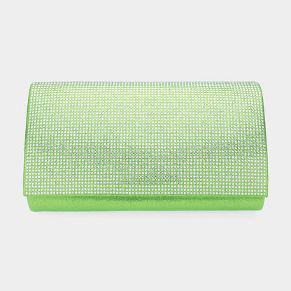 Shimmery Evening Clutch Bag