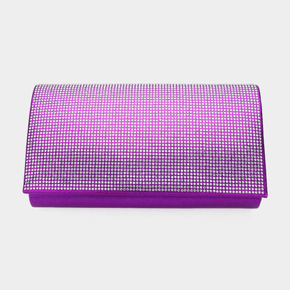 Shimmery Evening Clutch Bag