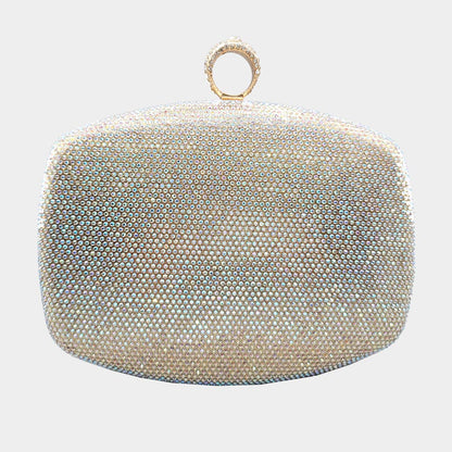 Shimmery Evening Clutch Bag