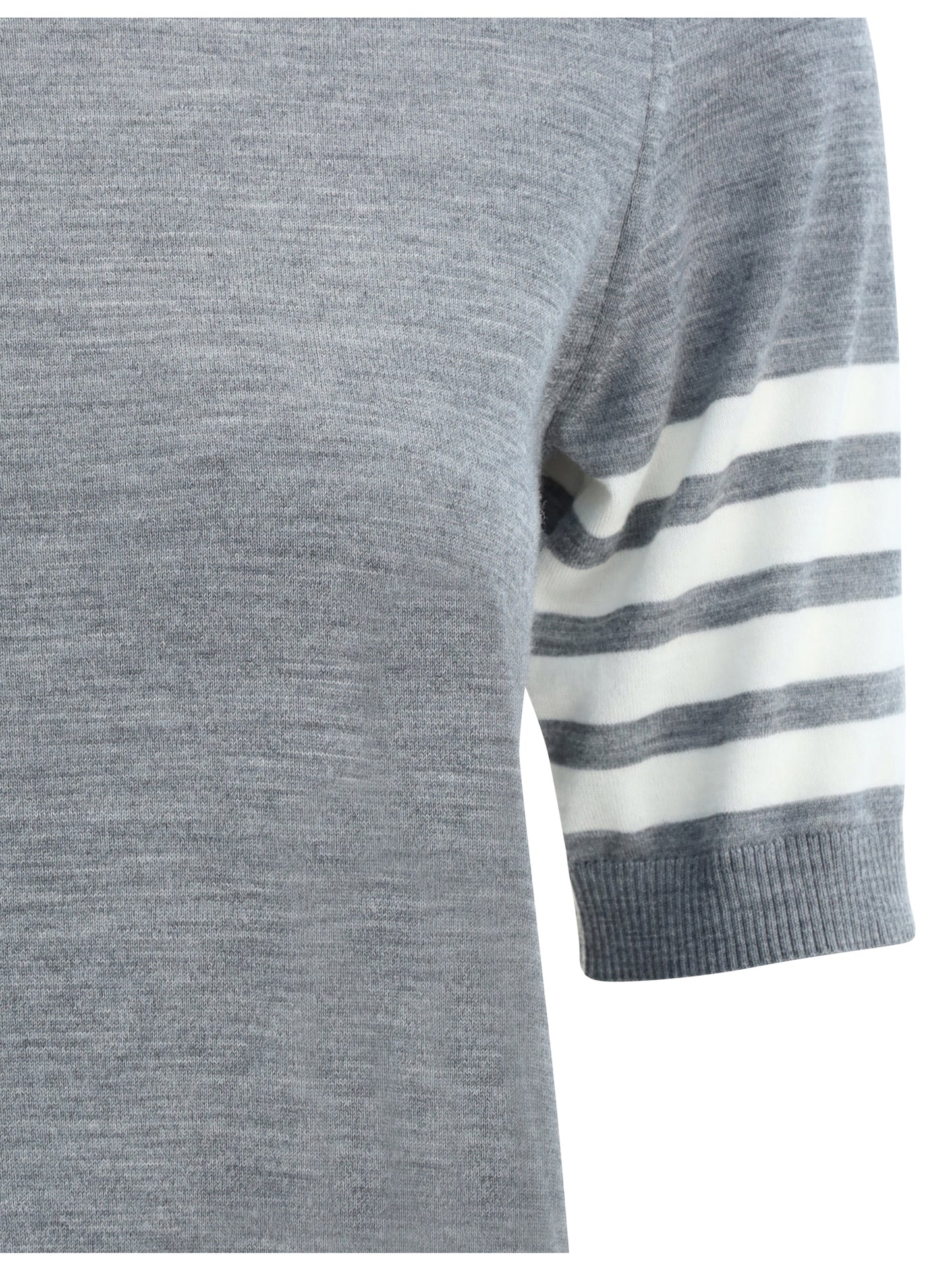 Turtleneck Sweater Virgin Wool Light Grey