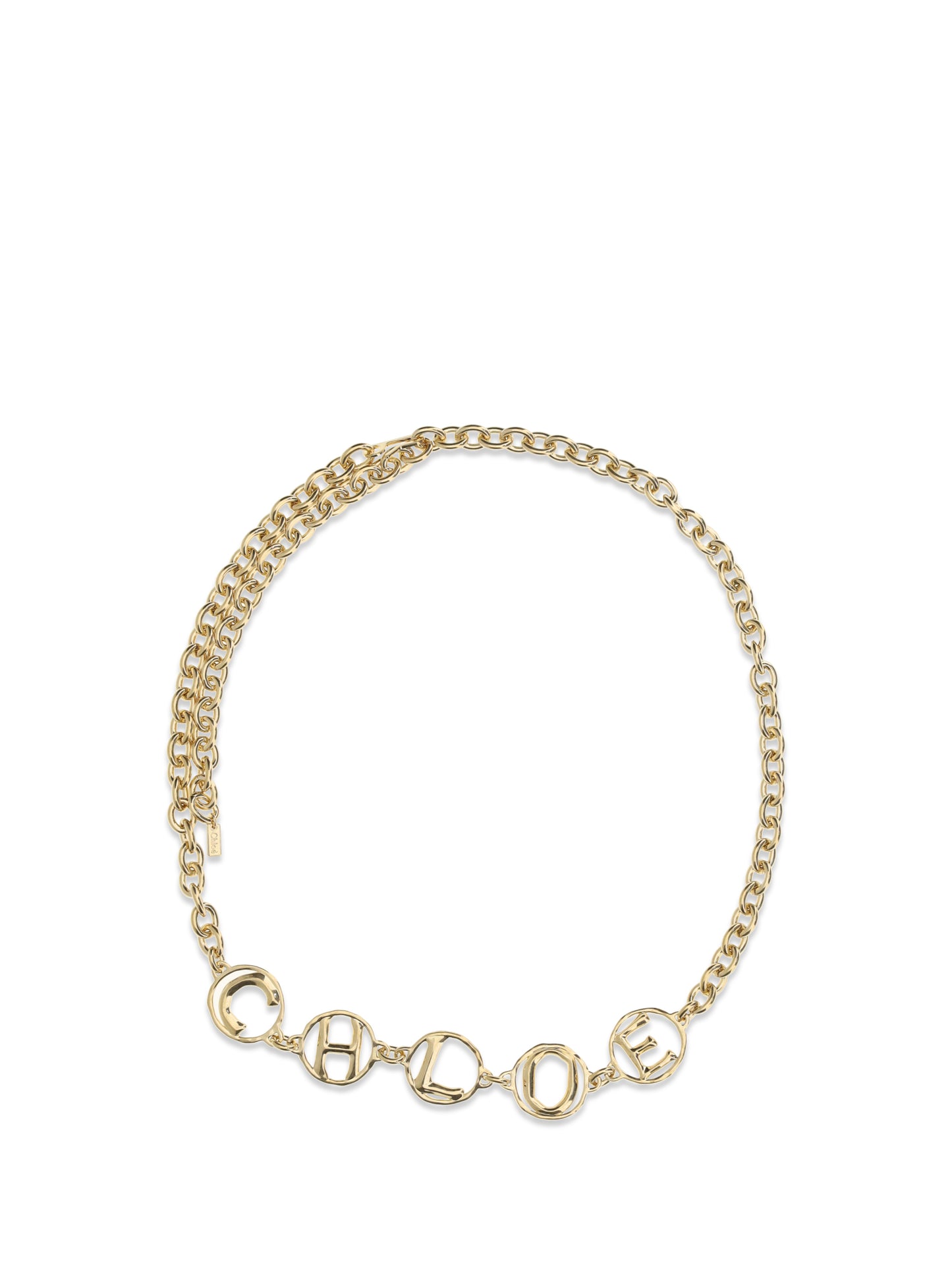 Belt Script Jewel Vintage Gold