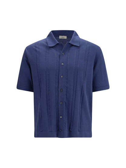 Polo Shirt Indigo Blue