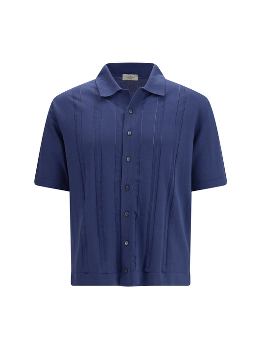 Polo Shirt Indigo Blue