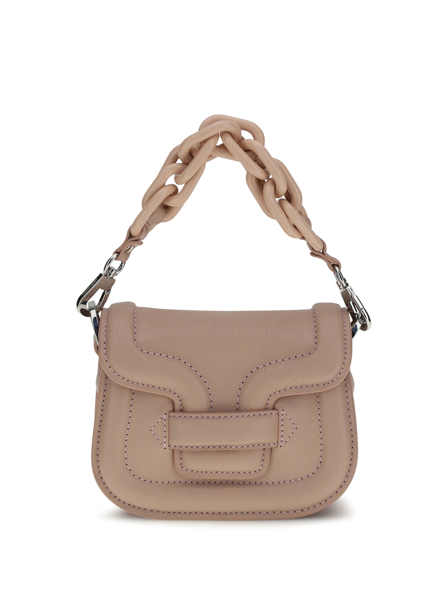 Leather Handbag Alphaville Powder