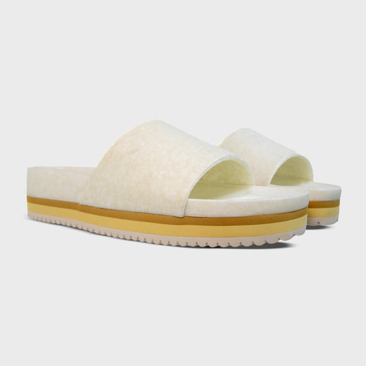 Fleks Unisex East Beach Slide Platform - Chamois