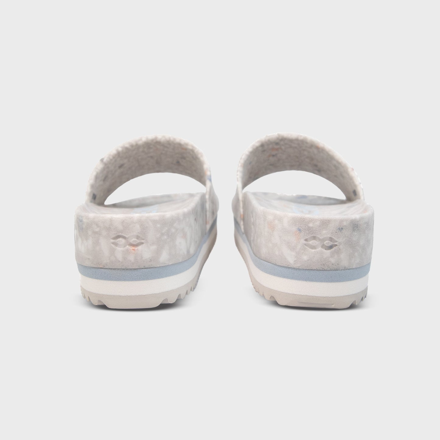 Fleks Unisex East Beach Slide Platform - Faded Denim