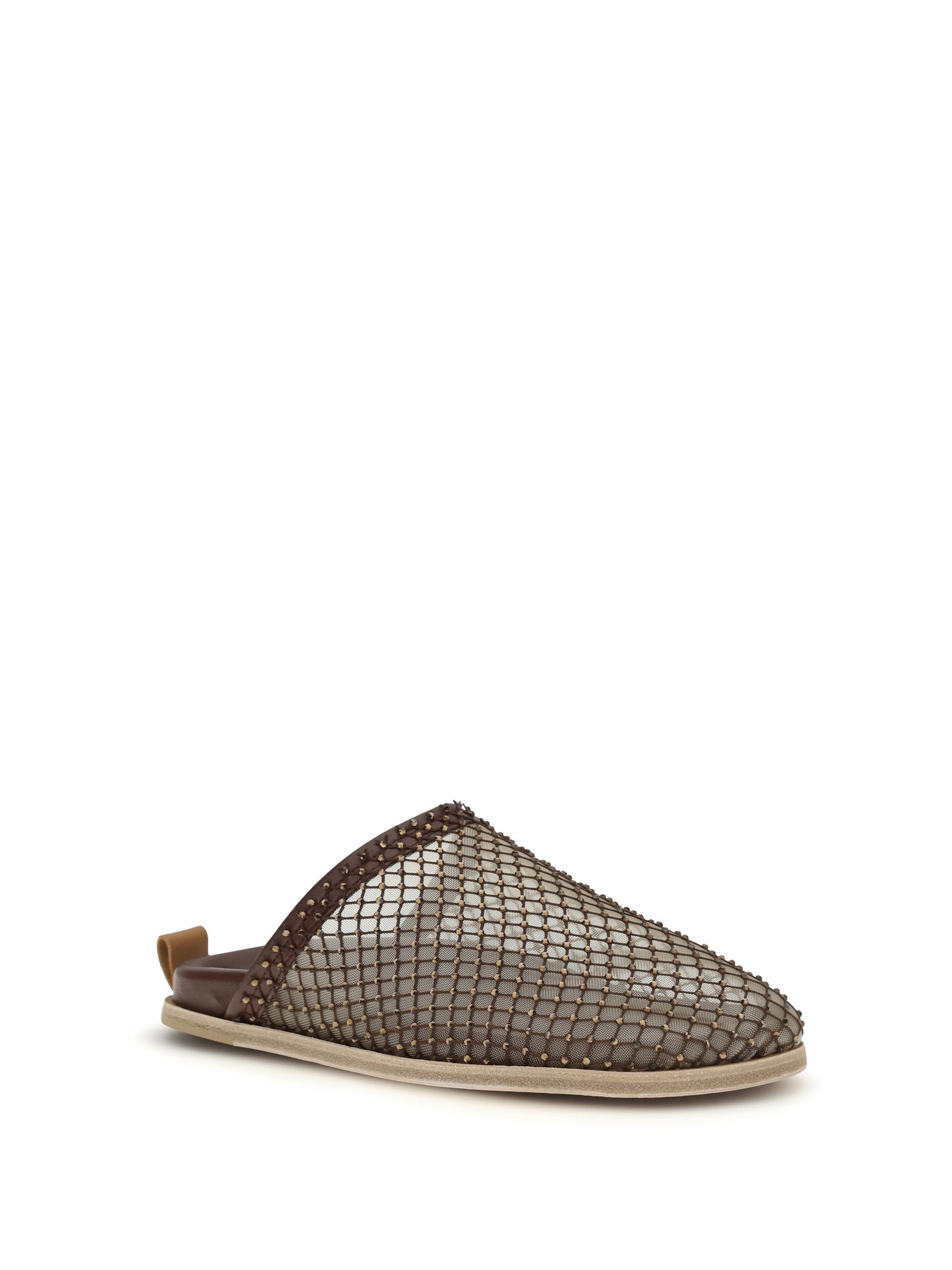 Mesh Mules Chocolate