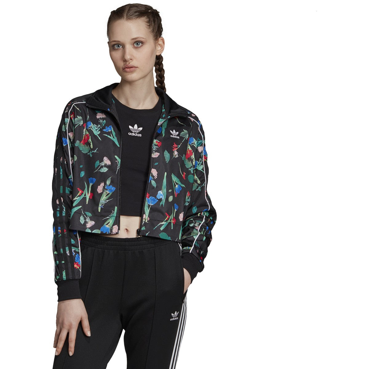 Women's adidas Bellista Allover Print Track Jacket