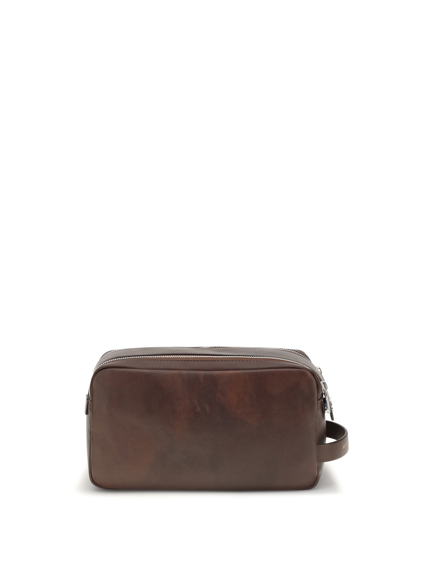 Leather Beauty Case Burgundy